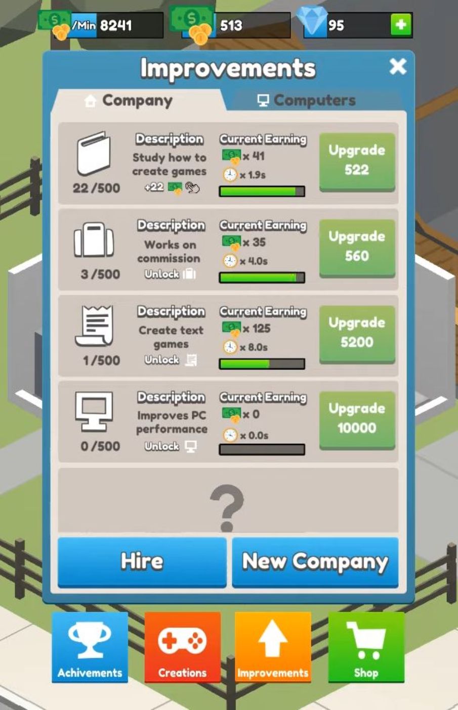 Idle Game Dev Empire for Android & iOS - MiniReview