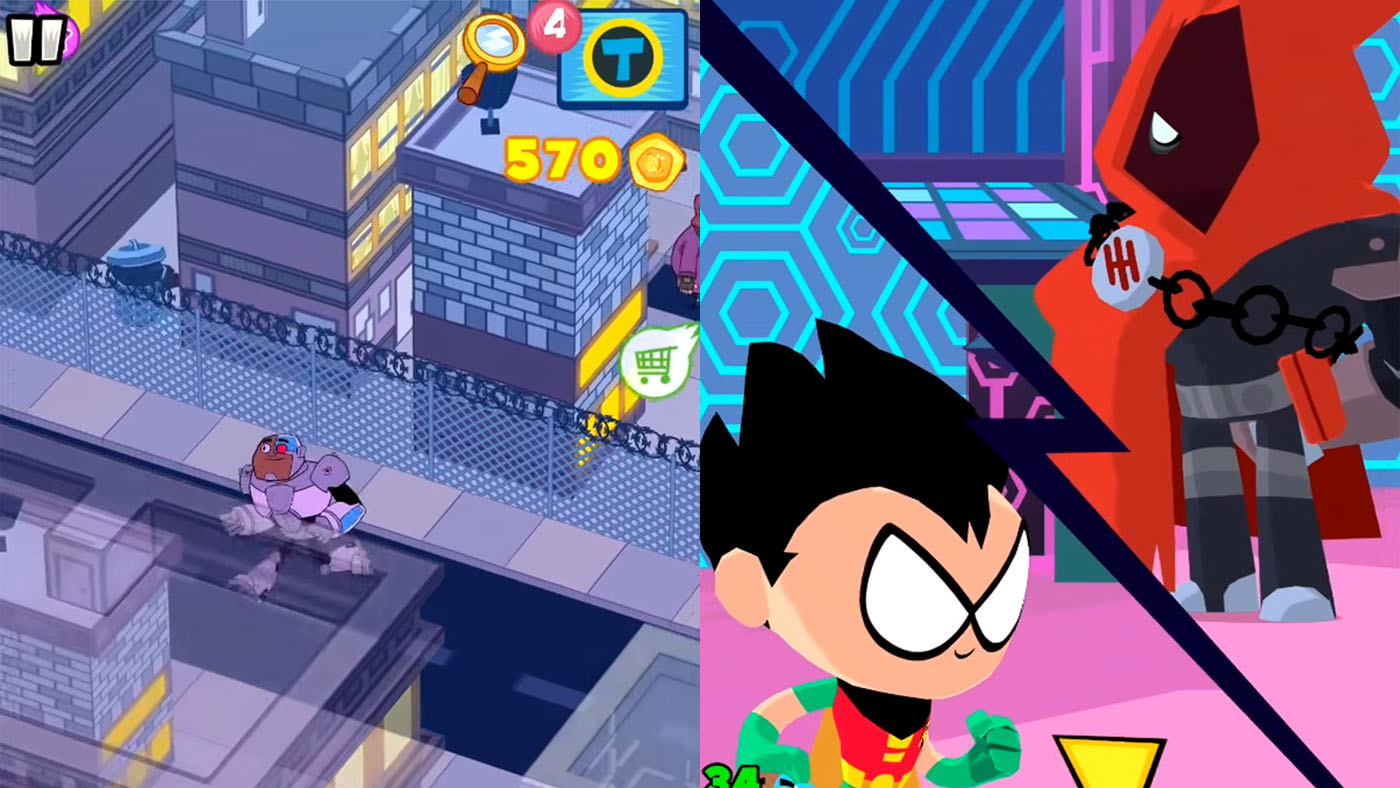 Teeny Titans - Teen Titans Go! para Android & iOS - MiniRevi