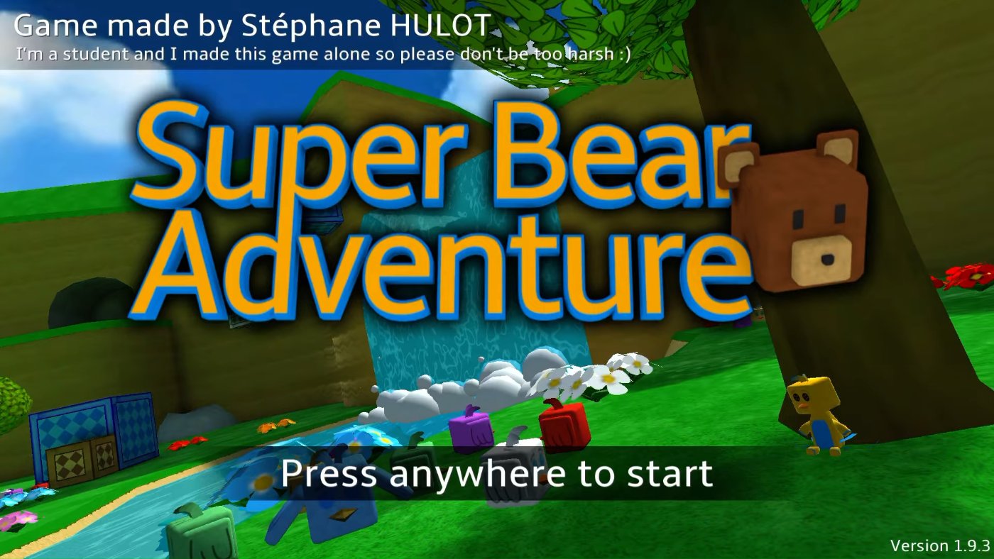 Super Bear Adventure for Android & iOS - MiniReview