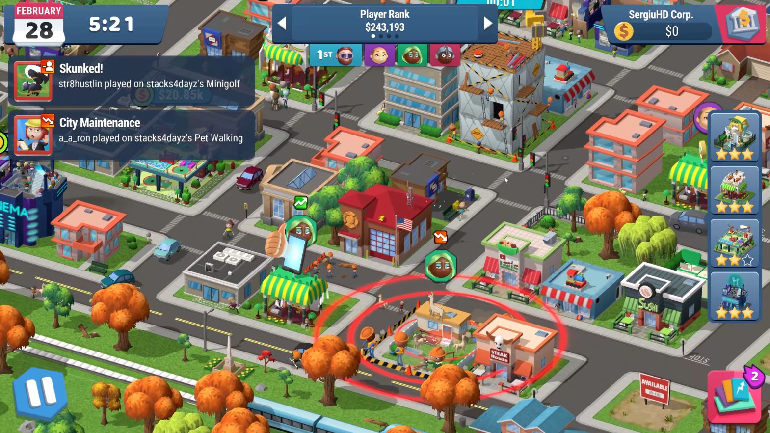 Venture Valley Business Tycoon for Android & iOS - MiniRevie...