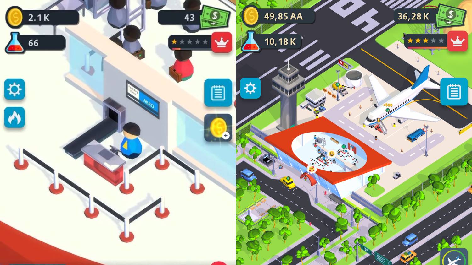 Airport Inc. Idle Tycoon Game for Android & iOS - MiniReview