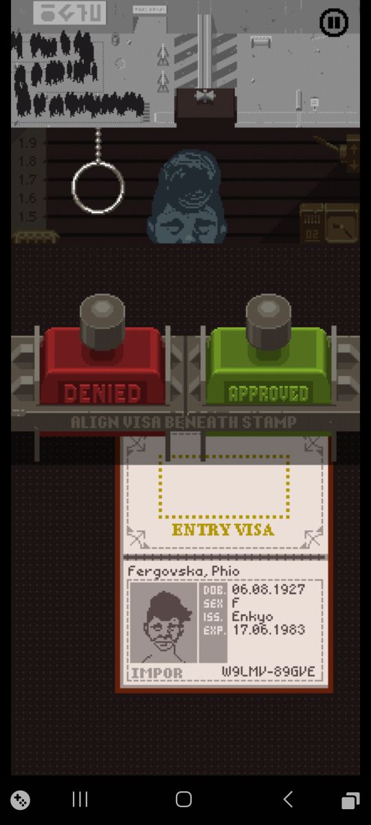 Papers, Please review