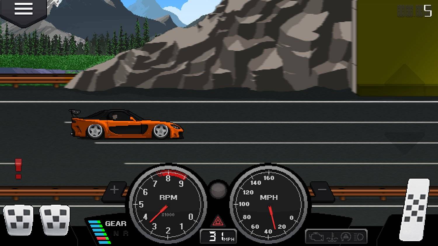 Pixel car racer dinero infinito